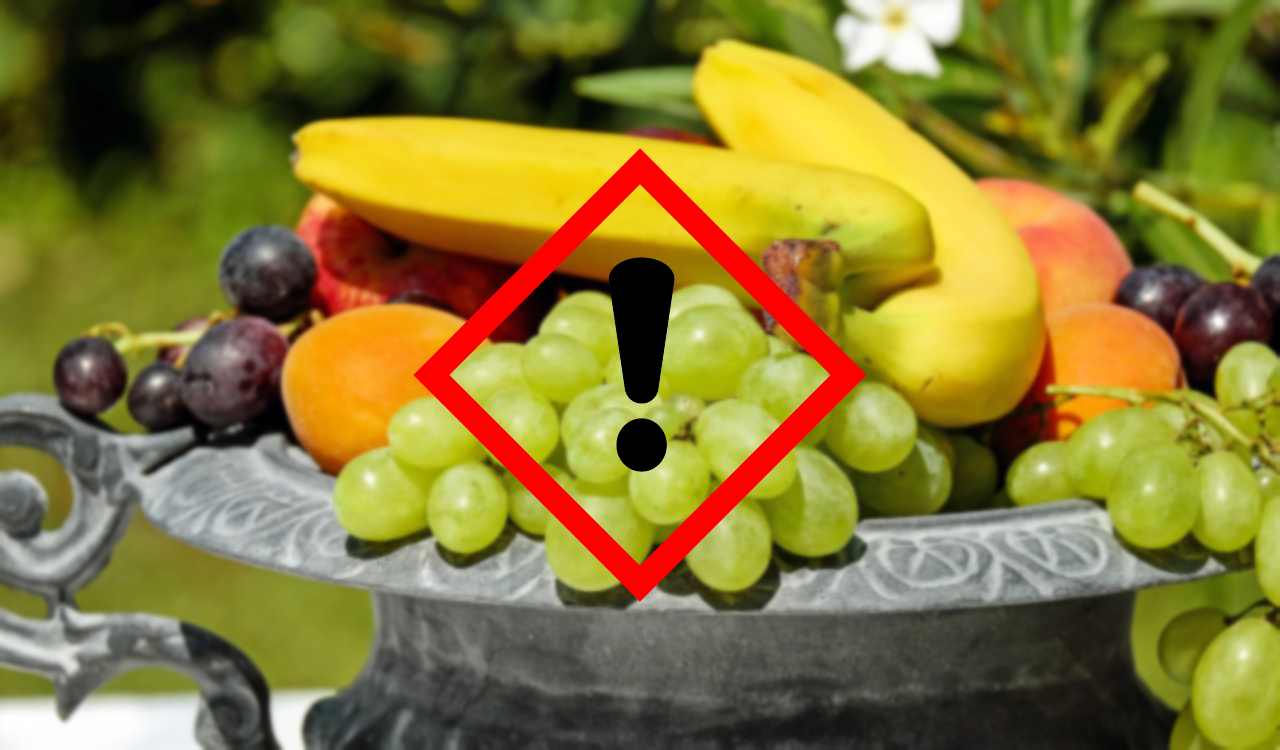 Frutta contaminata
