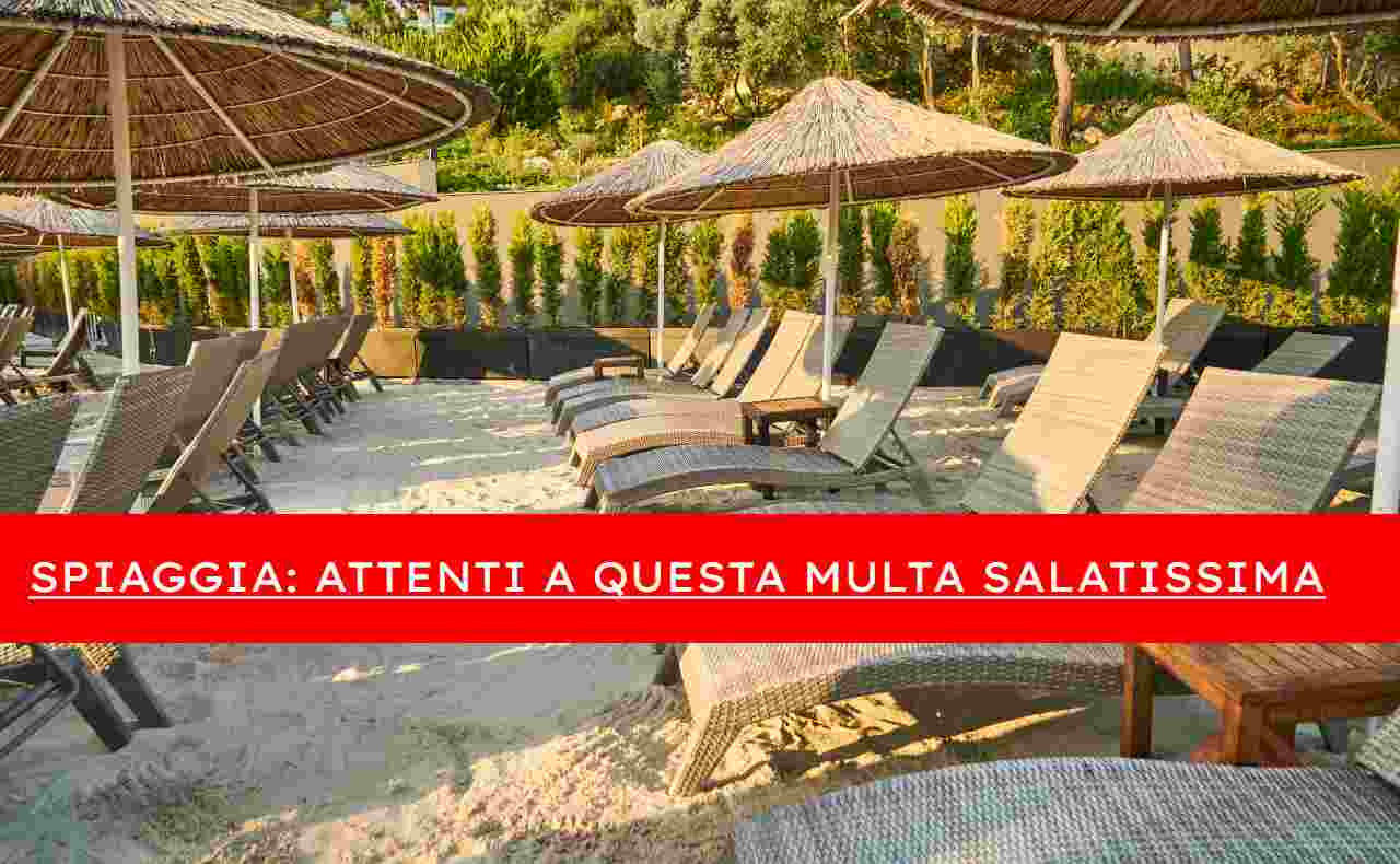 Spiaggia: questo gesto è proibito