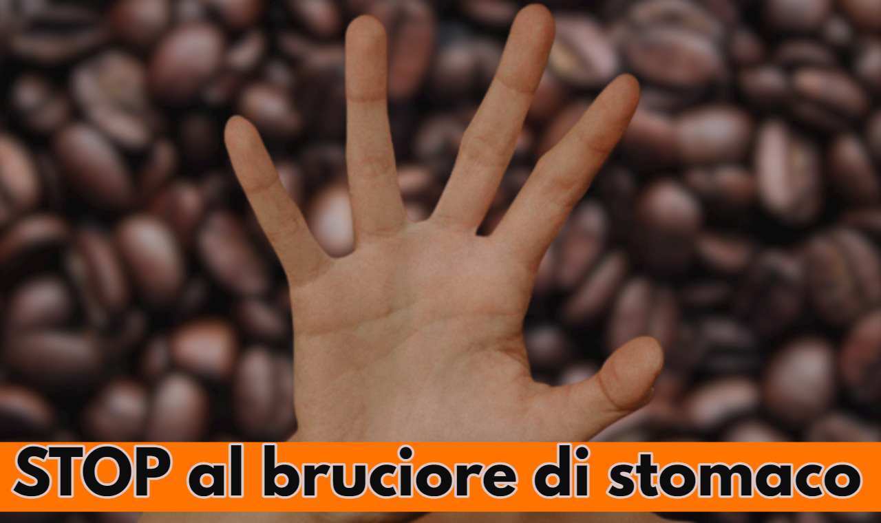 stop al bruciore di stomaco