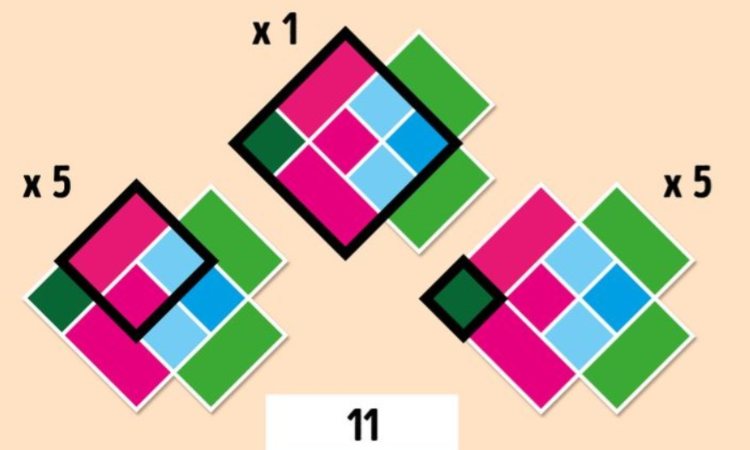 test geometrico quadrati soluzione