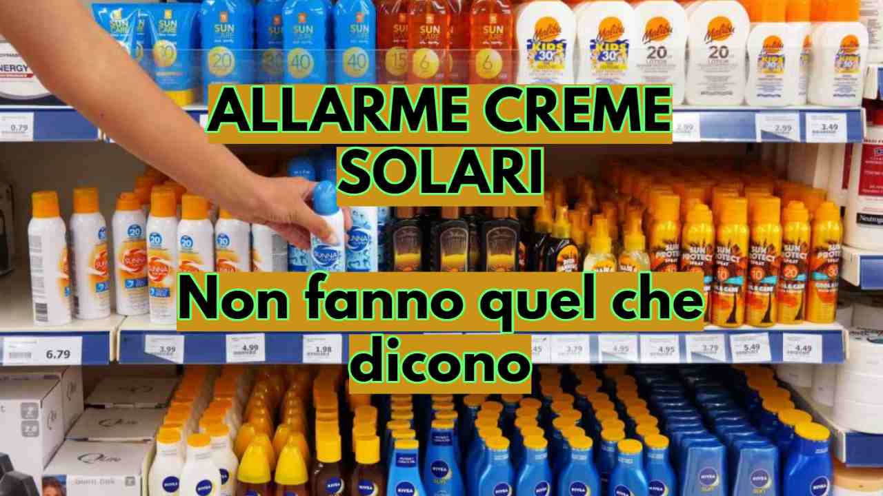 Creme solari