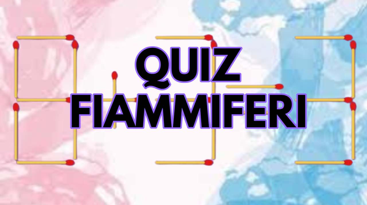 Quiz fiammiferi