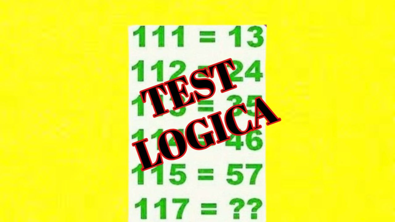 Test logica operazioni