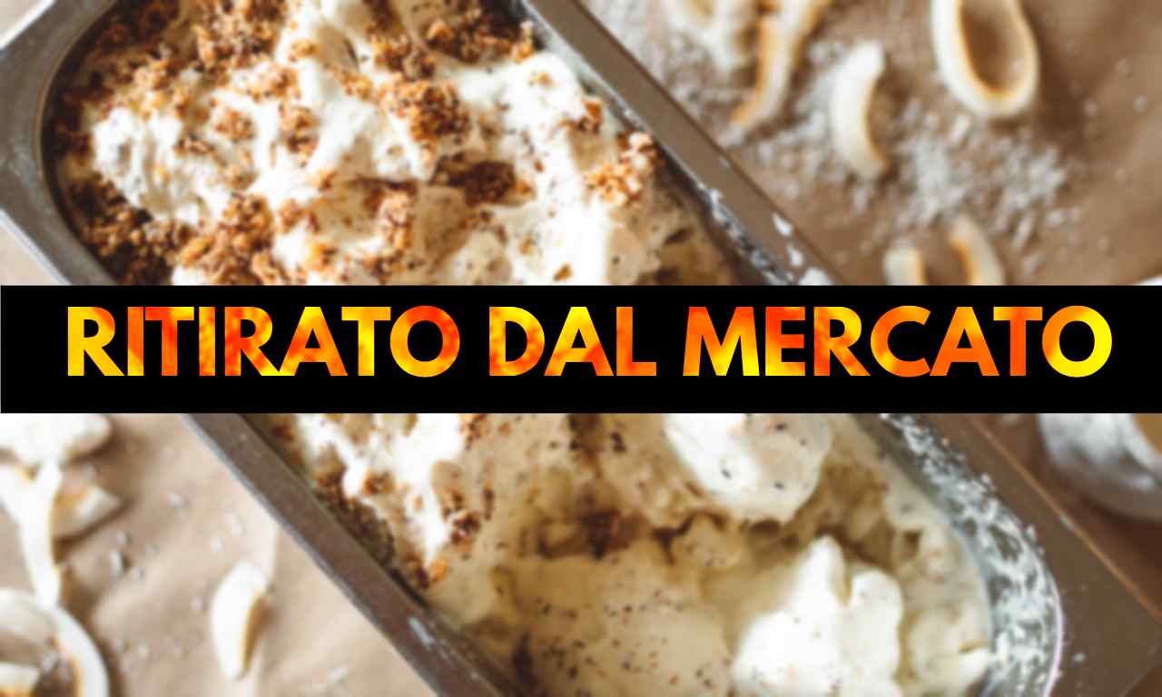 Gelato ritirato dal mercato