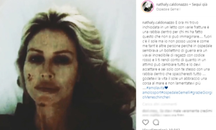 Nathaly Caldonazzo, screenshot instagram ck12.it 20220916