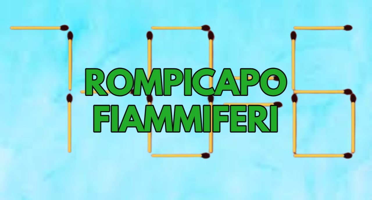 Rompicapo Fiammiferi