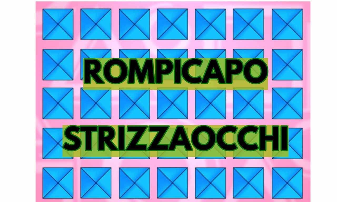 Rompicapo strizzaocchi CK 14_09_22