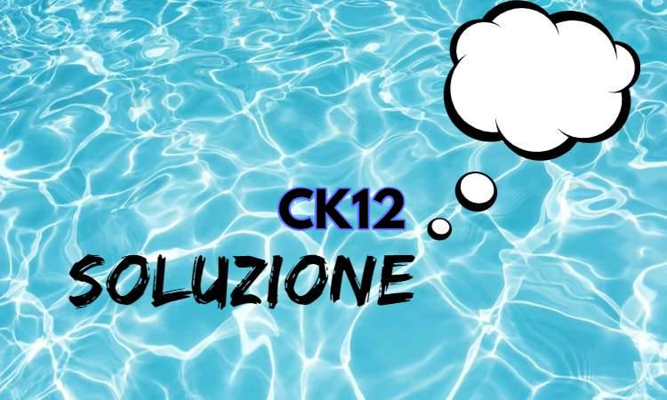 Soluzione CK 12