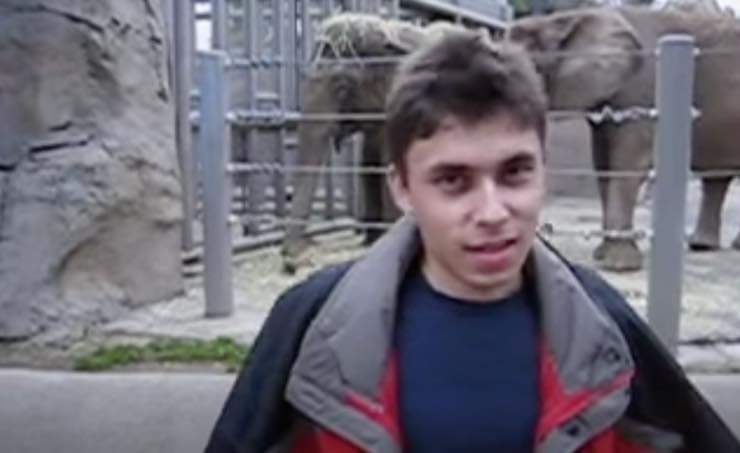 Jawed Karim, il primo video caricato su Youtube