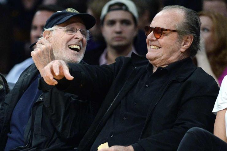 Jack Nicholson a una partita di basket