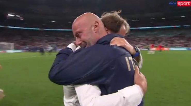 Vialli e Mancini all'Europeo 2020