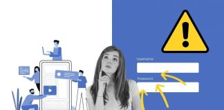 attenzione alla password degli account