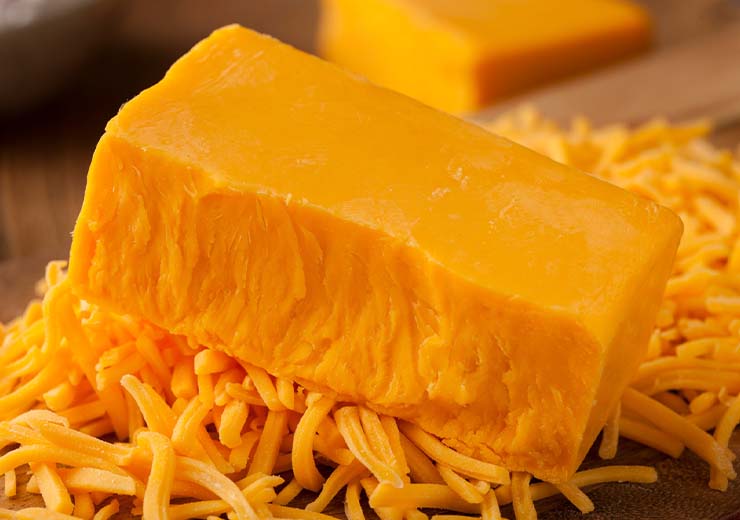 Il cheddar è perfetto per abbinarlo a verdure e carne