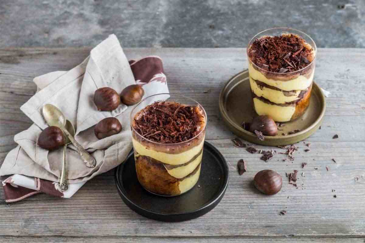 tiramisù, come farlo con le castagne