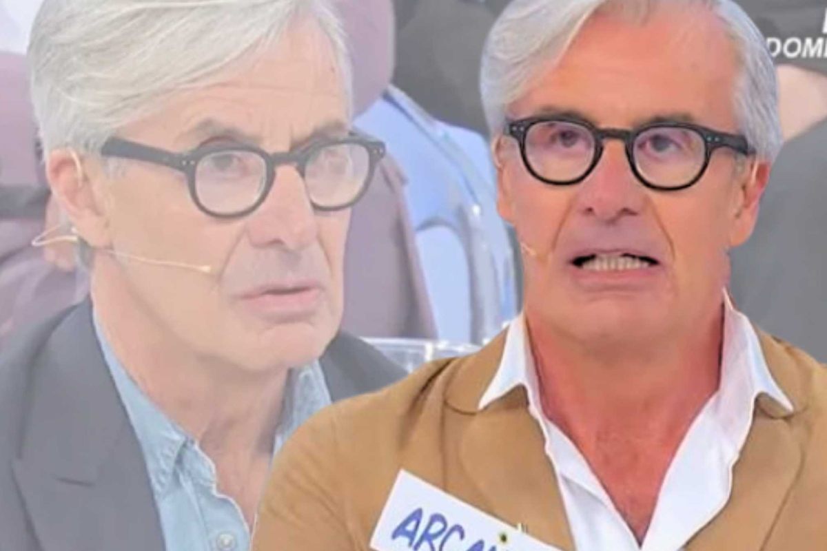 collage arcangelo di uomini e donne