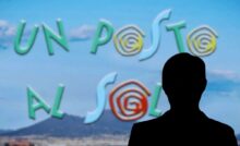 Upas logo con sagoma nero