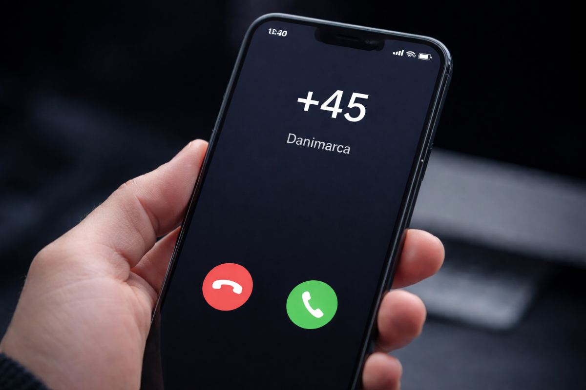 Pericolo per le chiamate dalla Danimarca