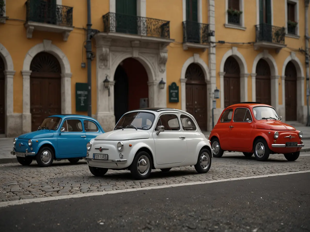 Topolino Vilebrequin: La Nuova Minicar Fiat Conquista la Città con Stile e Leggerezza